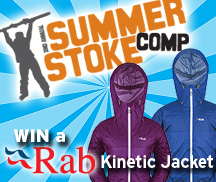 backcountry skiing canada summer stoke comp rab kinetic jacket