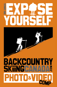 backcountry skiing canada expose yourself photo and video comp 