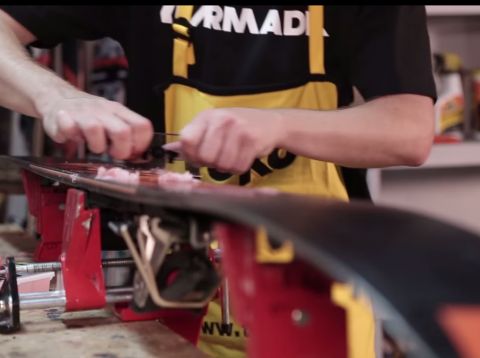 How to prepare skis for summer storage