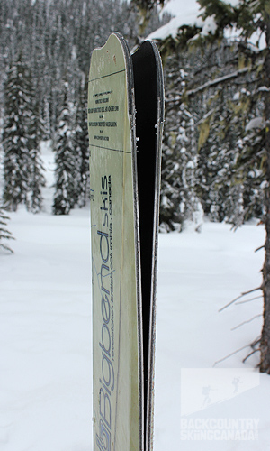 Bigbend Handcrafted Skis