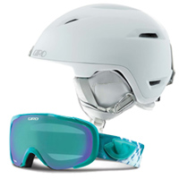 Giro Flare Helmet and Field Goggles