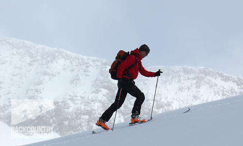 Valhalla Mountain Lodge backcountry skiing