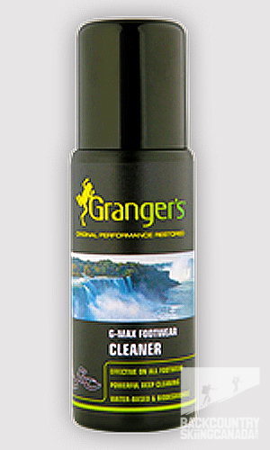 Granger's waterproof and cleaning products G-max Footwear cleaner