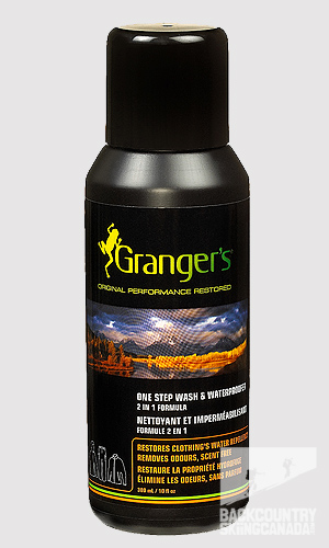 Granger's waterproof and cleaning products one step wash and waterproofer