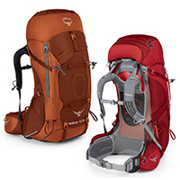Osprey Aether AG 70 and Ariel AG 65 Backpack