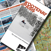 NEW Kootenay Pass Ski Touring Map - On Sale Now!