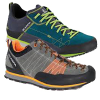 Scarpa Crux and Cosmo Shoes--REVIEW