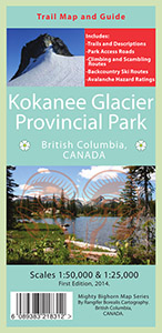 Kokanee Glacier Provincial Park Map