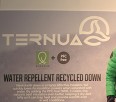 Sneak Peek at Next Years Gear: Ternua Quantum Jacket with recycled hydrophobic down.