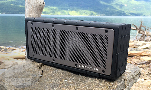 Braven 855s Water-resistant portable Bluetooth® speaker system(black and  silver) at Crutchfield