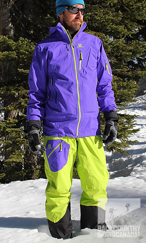 Salomon Quest Motion Fit Jacket, Salomon Quest Motion Fit review, ski touring, powder