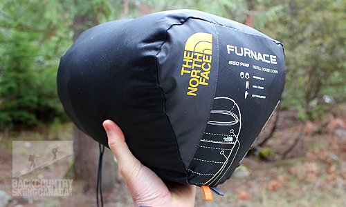 north face furnace sleeping bag