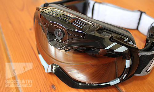Ski Goggles have Built-In HD Camera