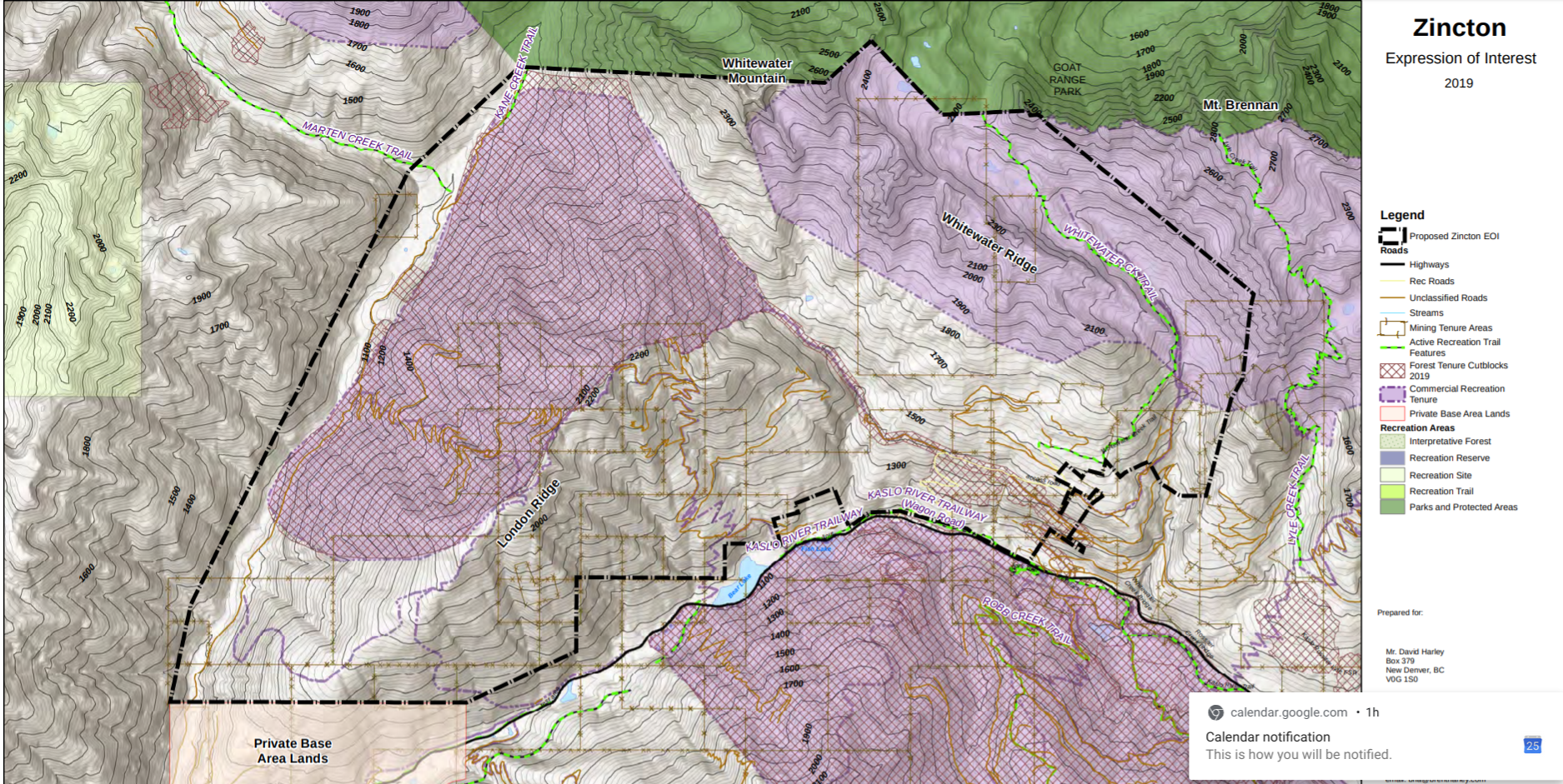 Zincton; Province seeks feedback on all-season resort near New Denver