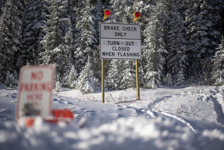 Teton Pass Parking Restricted