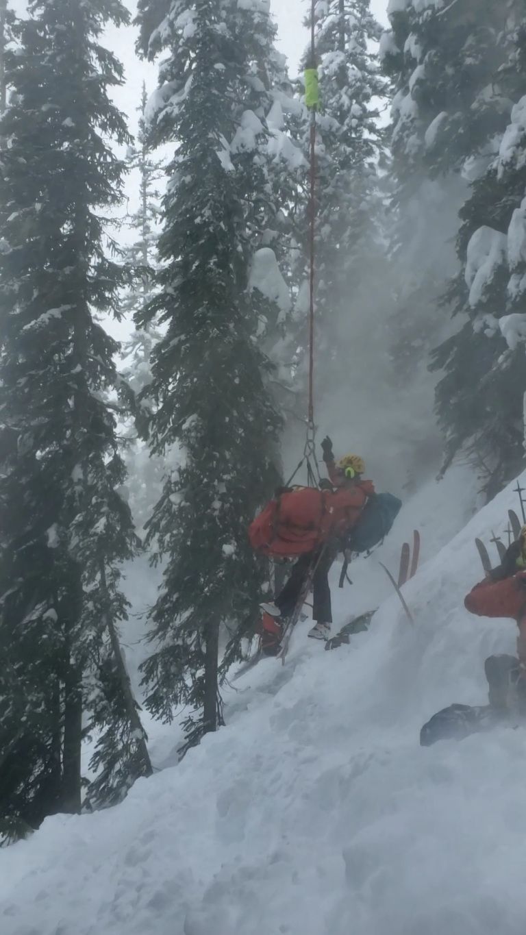 A Rescue in Rogers Pass