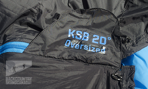 Klymit KSB 20° Oversized Down Sleeping Bag
