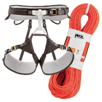 AQUILA, Very comfortable climbing and mountaineering harness for  performance sport climbing, trad climbing, and mountaineering - Petzl Canada