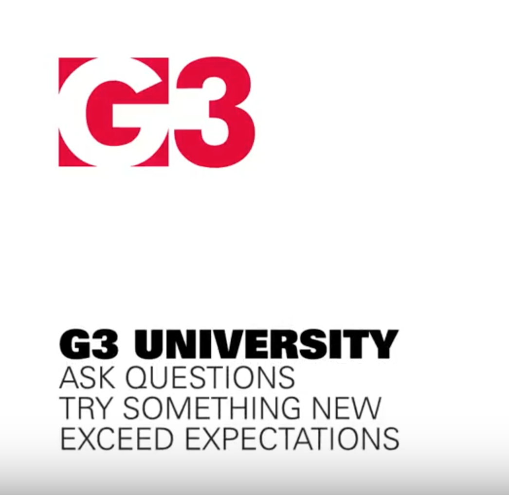 G3 University - VIDEOS