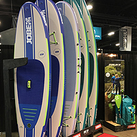 Jobe Stand Up Paddle Boards at Summer Outdoor Retailer