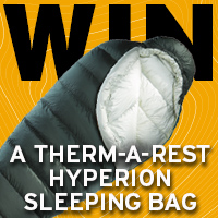 Have you won a Therm-a-Rest Hyperion 0°C Sleeping Bag? We've chosen a winner