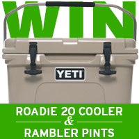 Winner Announced in the YETI Roadie 20 Cooler & Rambler Pints Giveaway