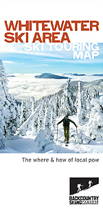 NEW Whitewater Ski Area Ski Touring Map - Get it!
