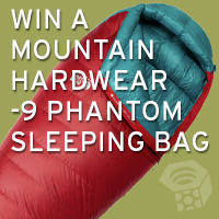 WIN a Mountain Hardwear Phantom Sleeping Bag