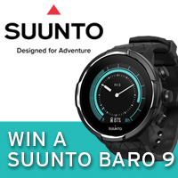 WIN a Suunto 9 Baro GPS Watch