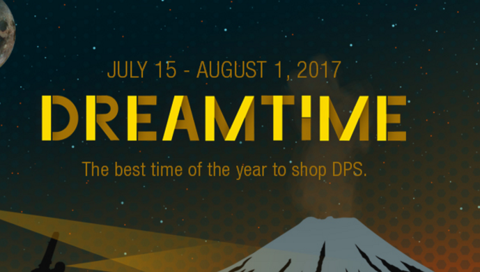 Start your engines--DPS Dreamtime = July 15