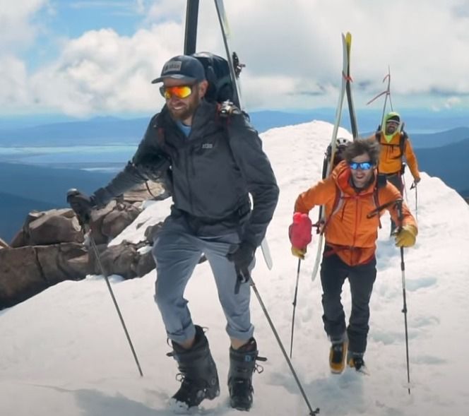 Rise & Grind. A Human Powered Tour of the PNW Volcanoes