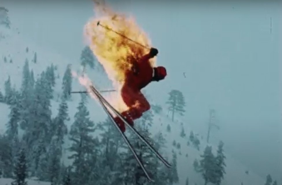 1960’s THROWBACK: SKI JUMPING, BALLET, AND USING HELIUM BALLOONS AS AVALANCHE SAFETY BEACONS?