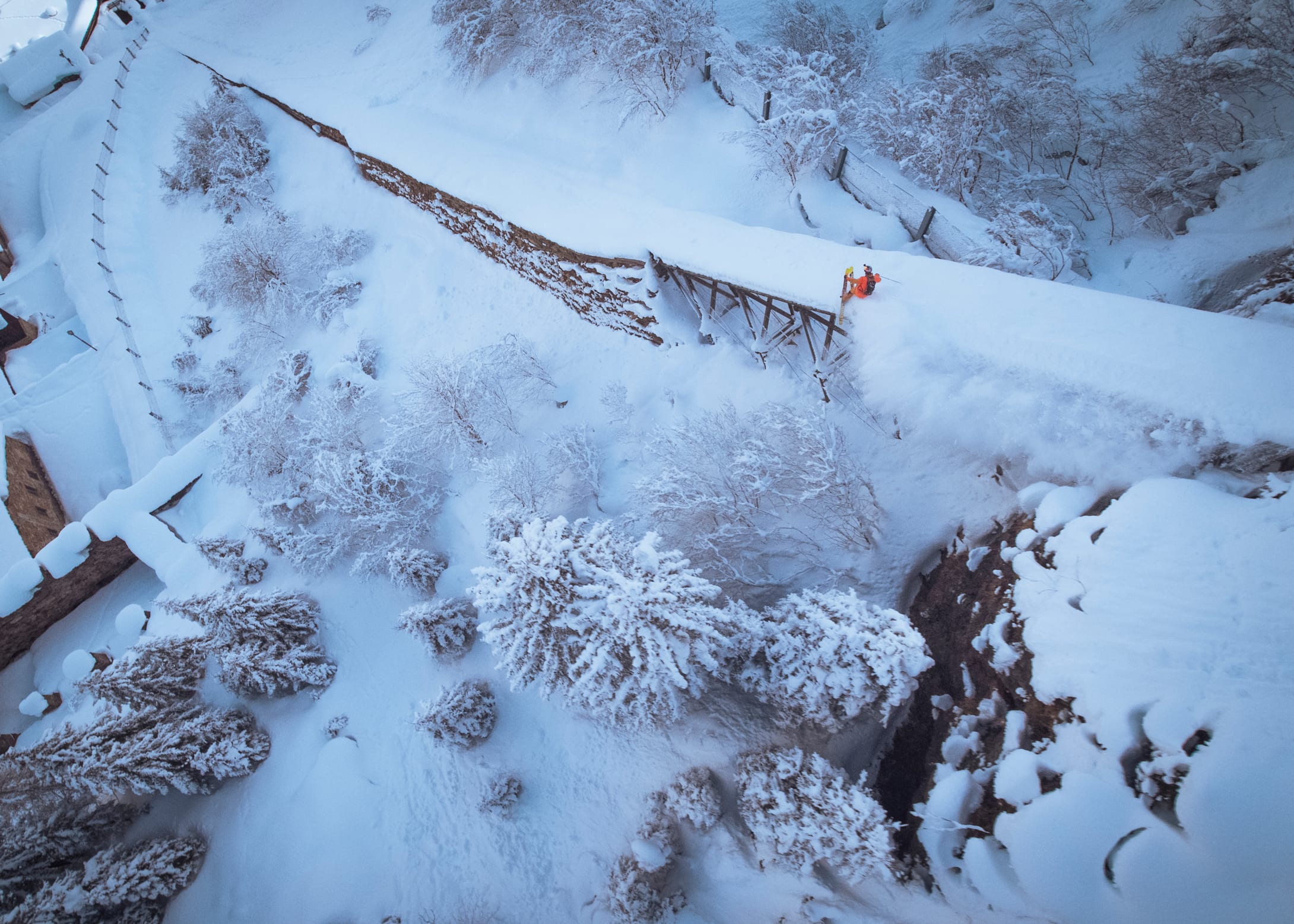 MARKUS EDER HAS OFFICIALLY SKIED WHAT HAS GOT TO BE THE MOST EPIC LINE, EVER.