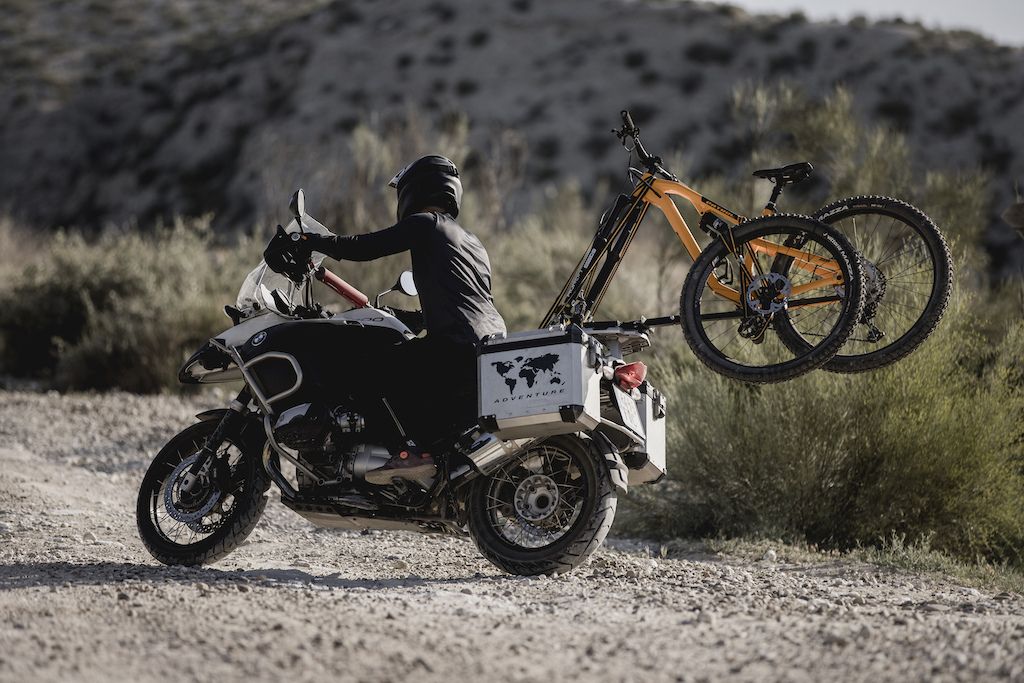 MOTORBIKE TO MOUNTAIN BIKE IN THE MONEGROS DESERT