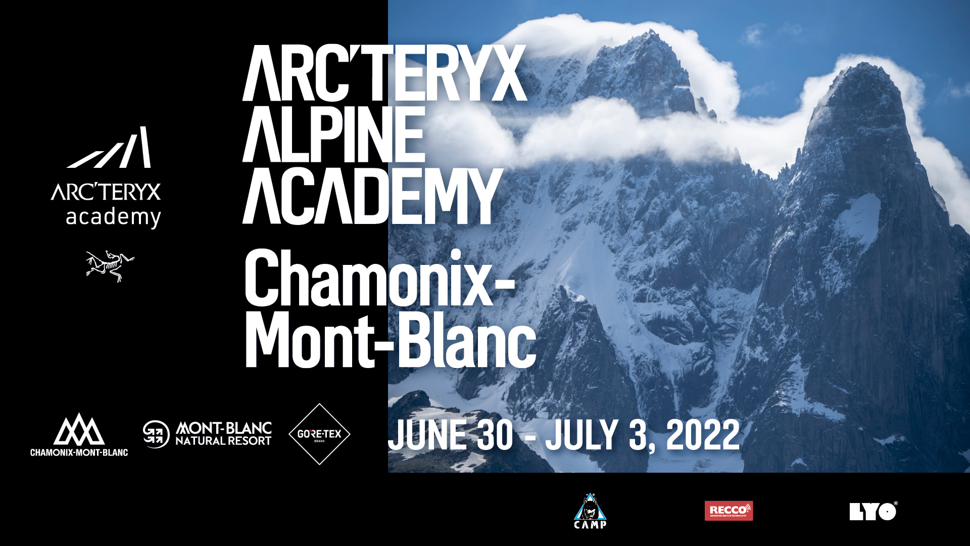 Arc'teryx Alpine Academy: CHAMONIX 2023